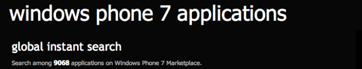 windows phone 7, marketplace