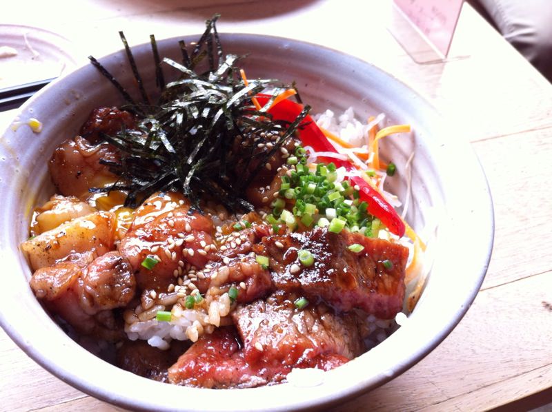 とうか 渋谷 はもつ鍋と焼酎が美味しい ランチに和牛カルビ丼を食べた ゴリミー