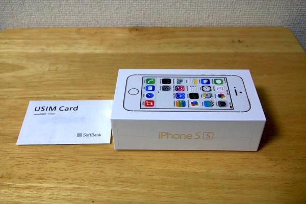 スマートフォン/携帯電話 スマートフォン本体 iPhone 5s」の64GBゴールドモデルが手元に到着！ソフトバンク 