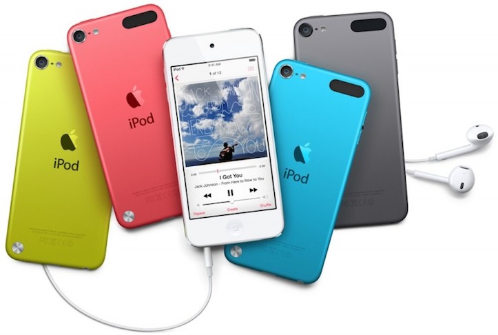 iSightカメラを搭載し、複数カラーモデルが用意された「iPod touch (第 ...