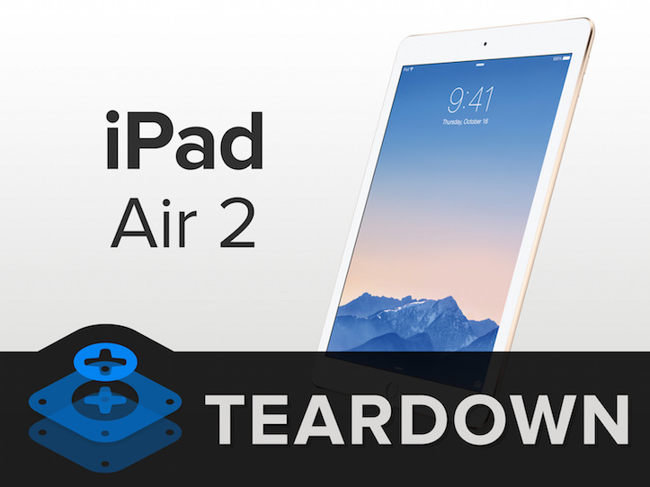 iPad Air 2」、「iPad Air」よりもバッテリー容量が少ないことが判明
