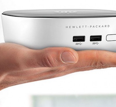 「HP Pavilion Mini」「HP Stream Mini」は手のひらに収まる超小型Windows PC