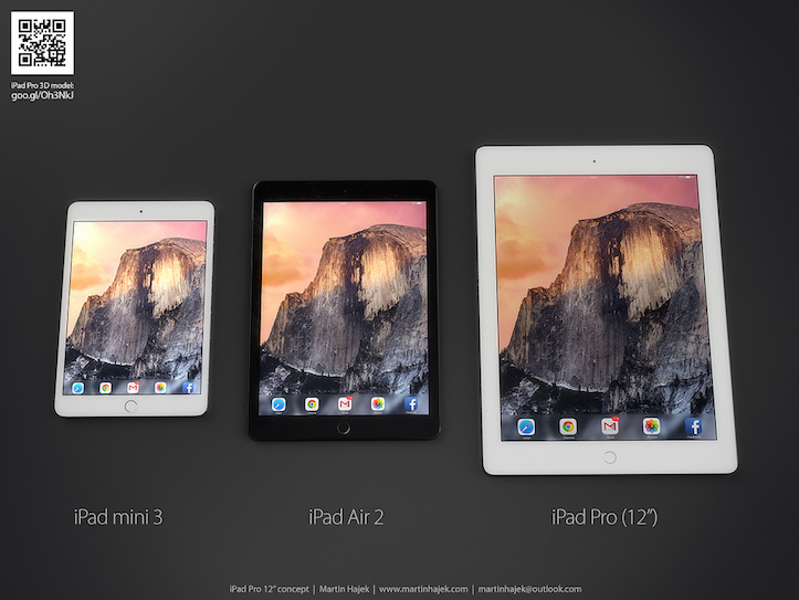 2015年に発売されるiPadはiPad Proと「iPad mini 4」のみ？！「iPad