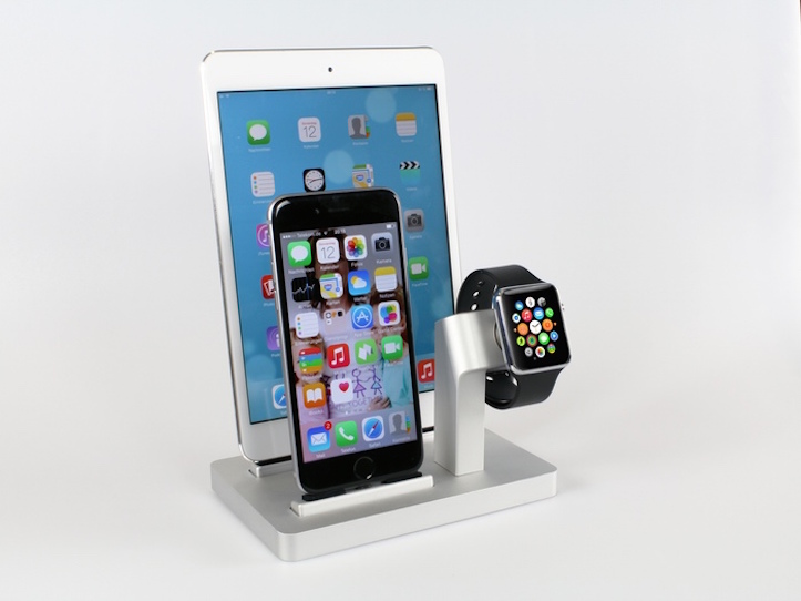 Apple Watch Iphone Ipad 3台まとめて同時に充電できるスタンド Premium One ゴリミー