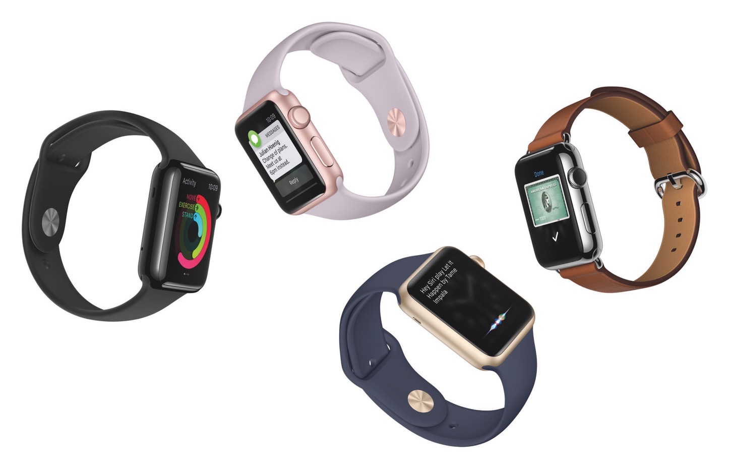 Apple Watch Sport」のゴールド/ローズゴールドモデル、正式発表 