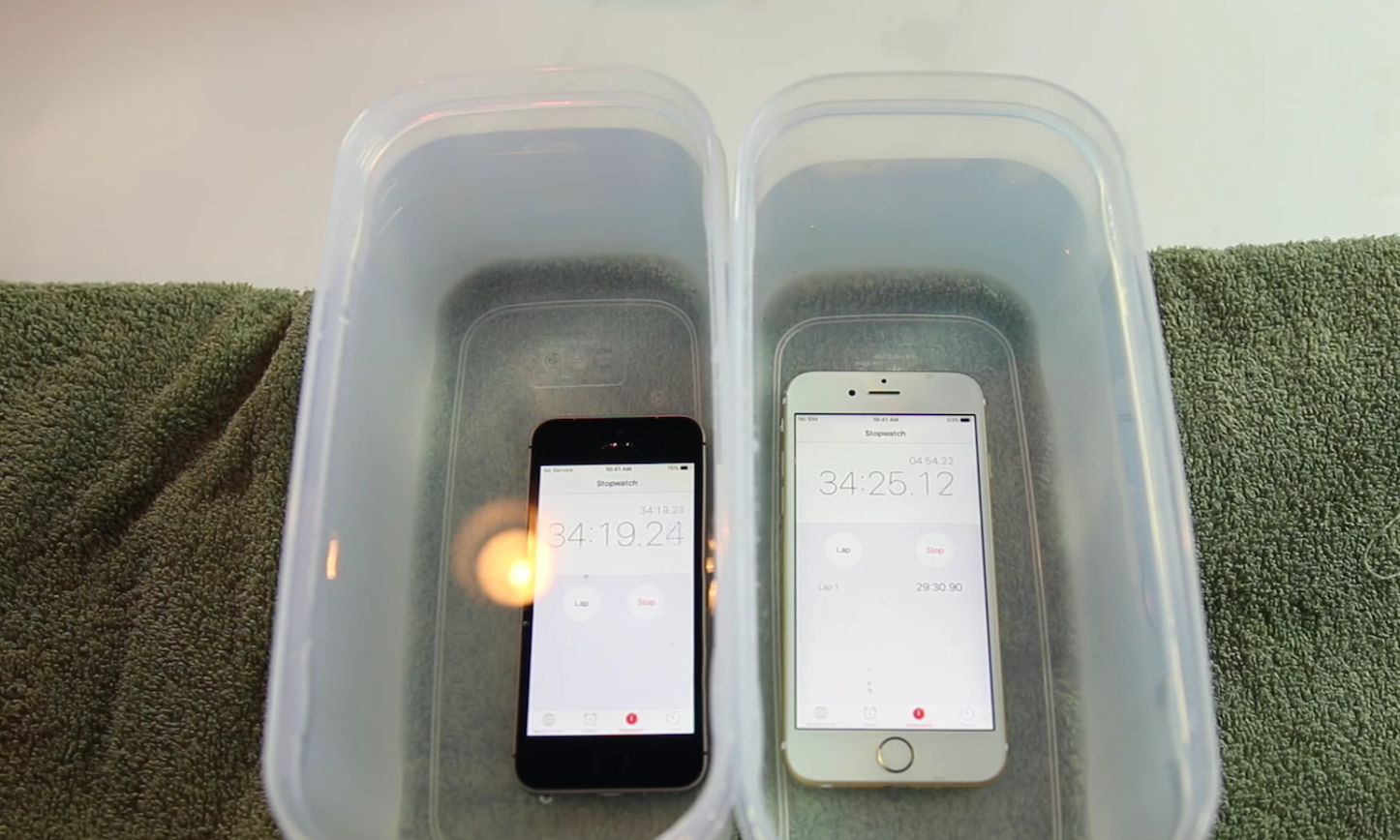 Iphone Se Iphone 6s と変わらない耐水仕様になっている模様 ゴリミー