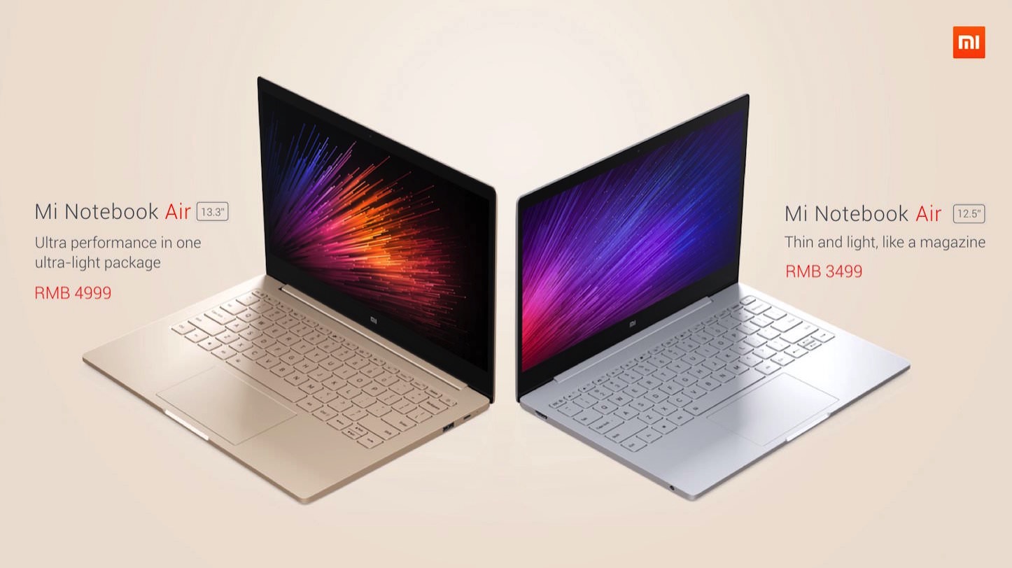 Xiaomi、コスパ抜群の「Mi Notebook Air」でノートPC市場に参入 | ゴリミー