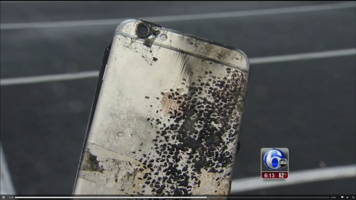 アメリカで Iphone 6 Plus が生徒のポケット内で爆発する事件が発生 ゴリミー