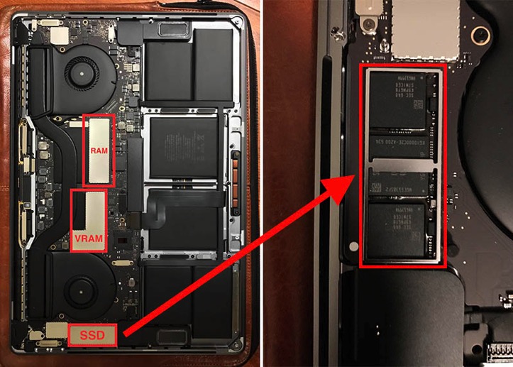 MacBook Pro（2016）Touch Barモデル、SSDは換装不可 | ゴリミー