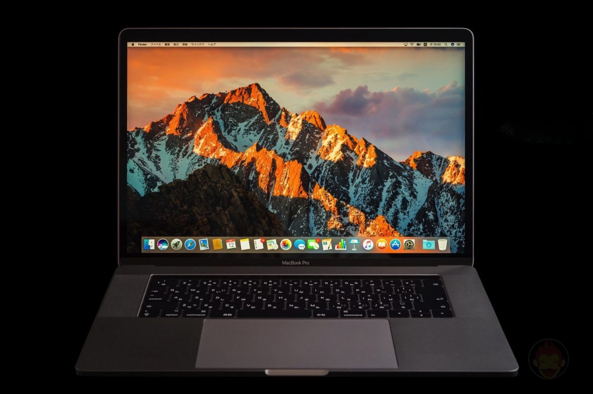 15インチ型 MacBook Pro（2017） レビュー 外観と各種ベンチマーク 