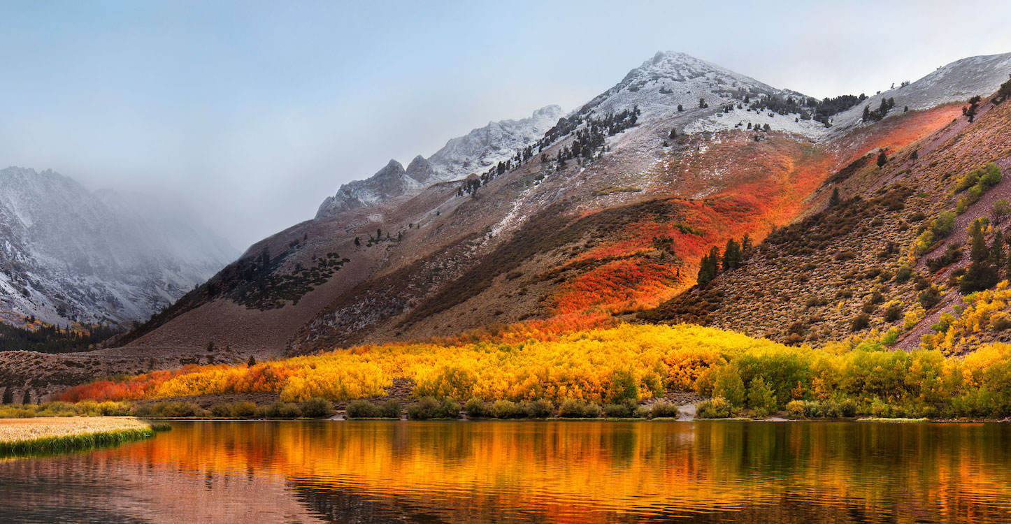 Сколько весит mac os high sierra