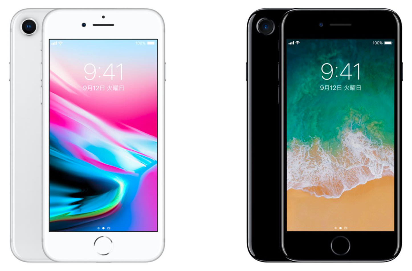 比較】iPhone 8とiPhone 7、どこが変わった？スペックや仕様の違い