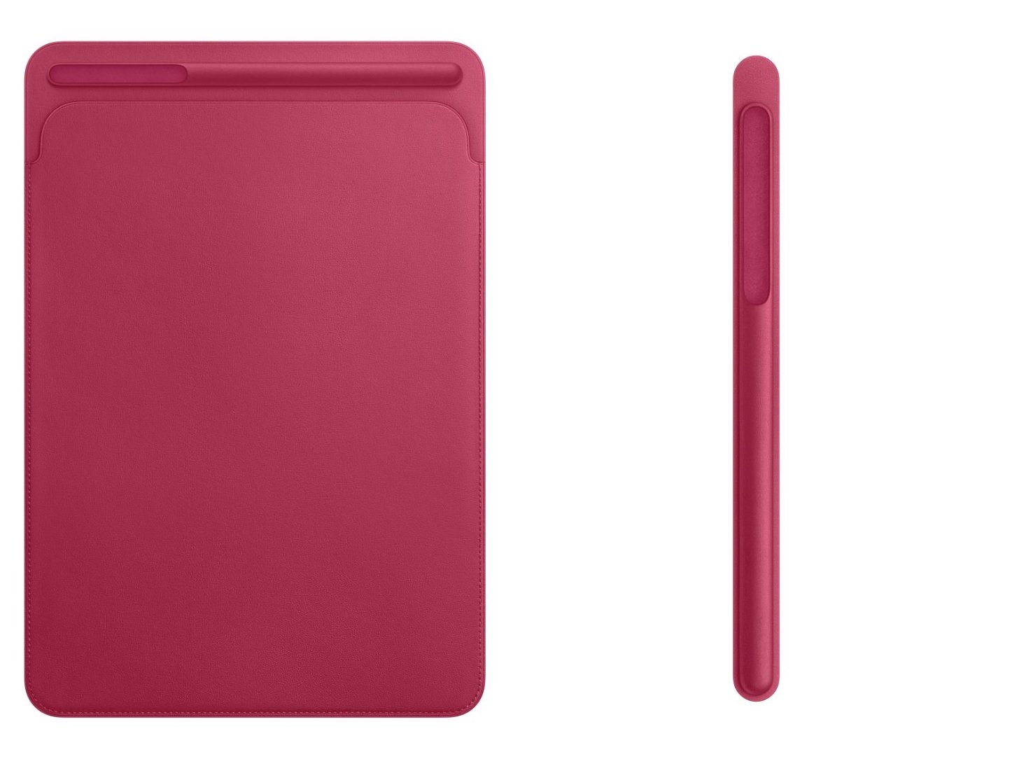 10.5インチiPad Pro用レザースリーブ、Apple Pencilケースに新色 
