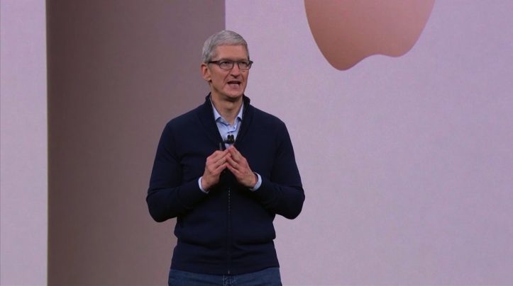 Tim Cook On Stage