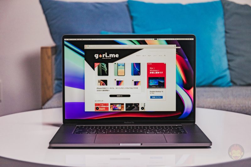 MacBook Pro（2019） 16インチ レビュー