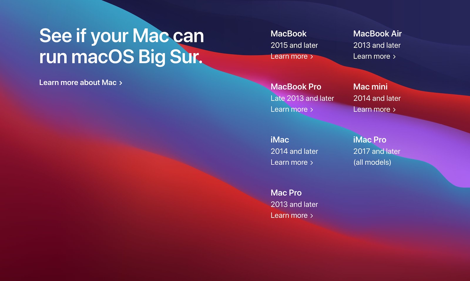 Стоит ли обновлять mac os до big sur