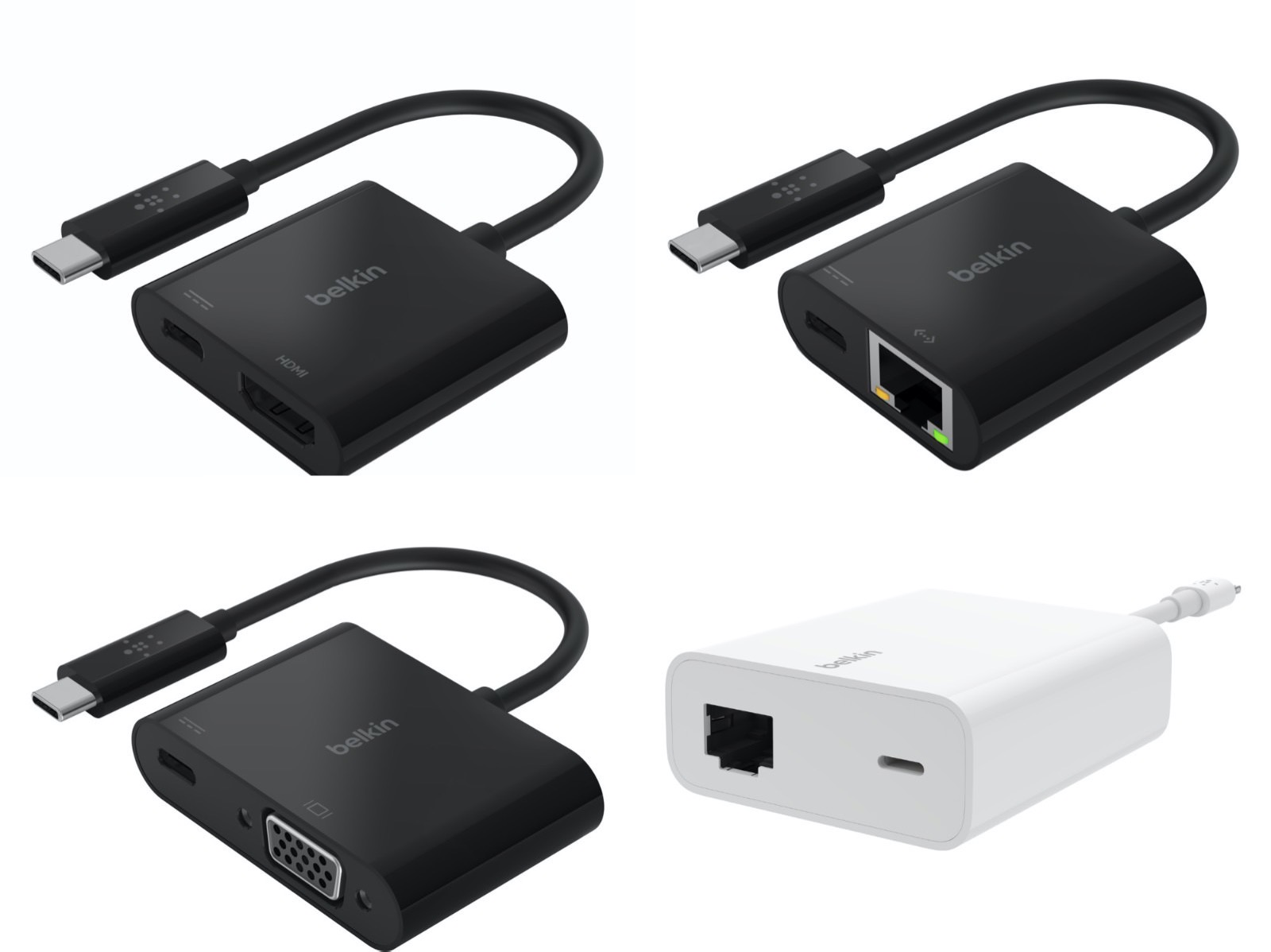 Belkin USBC and Lightning Adapters 1