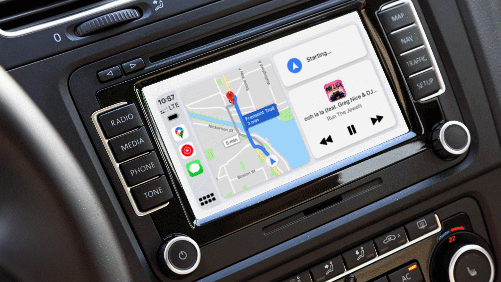 Googleマップが進化、CarPlay Dashboardに完全対応