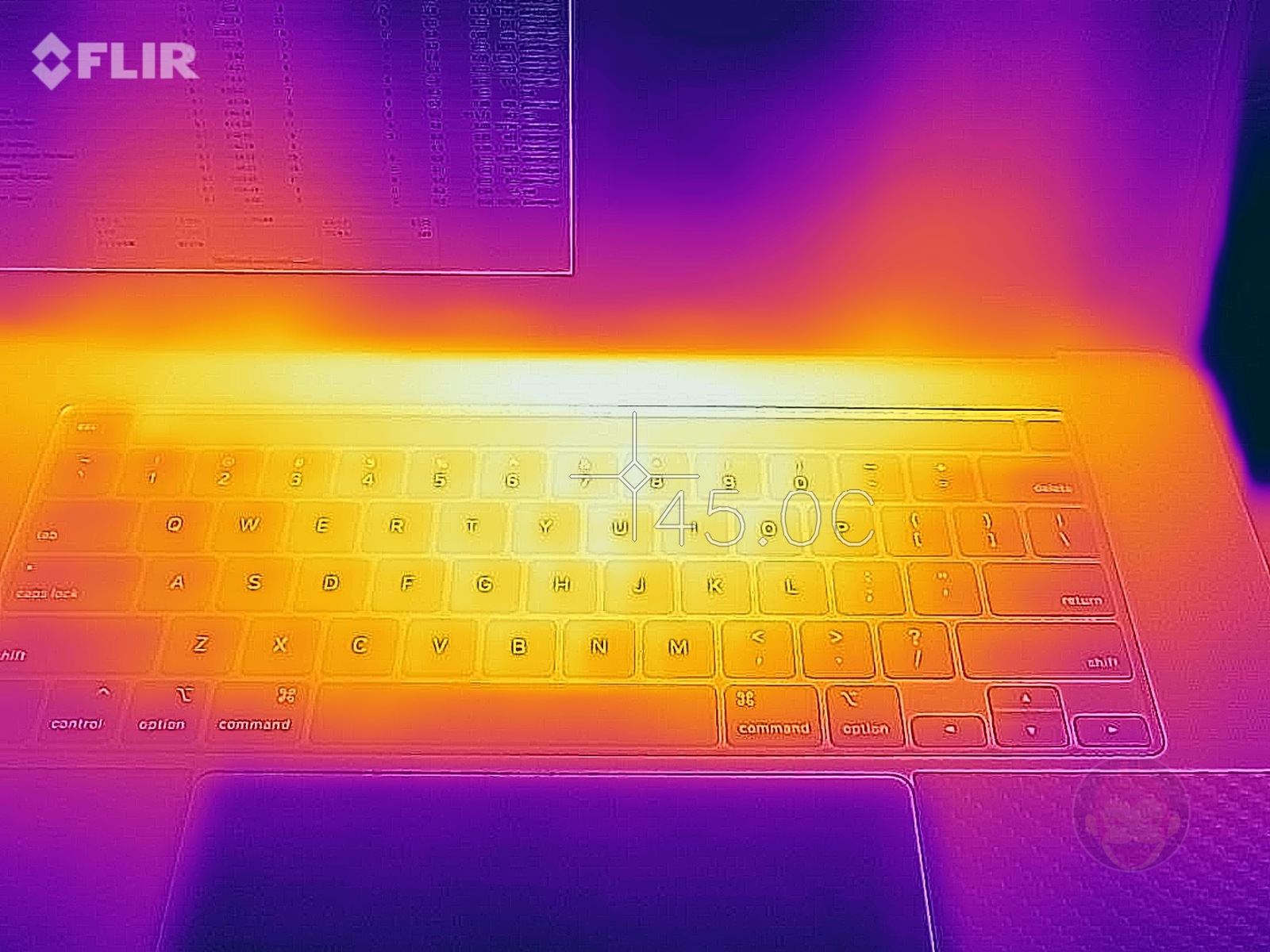 Keyboard heat on macbookpro 16inch 02