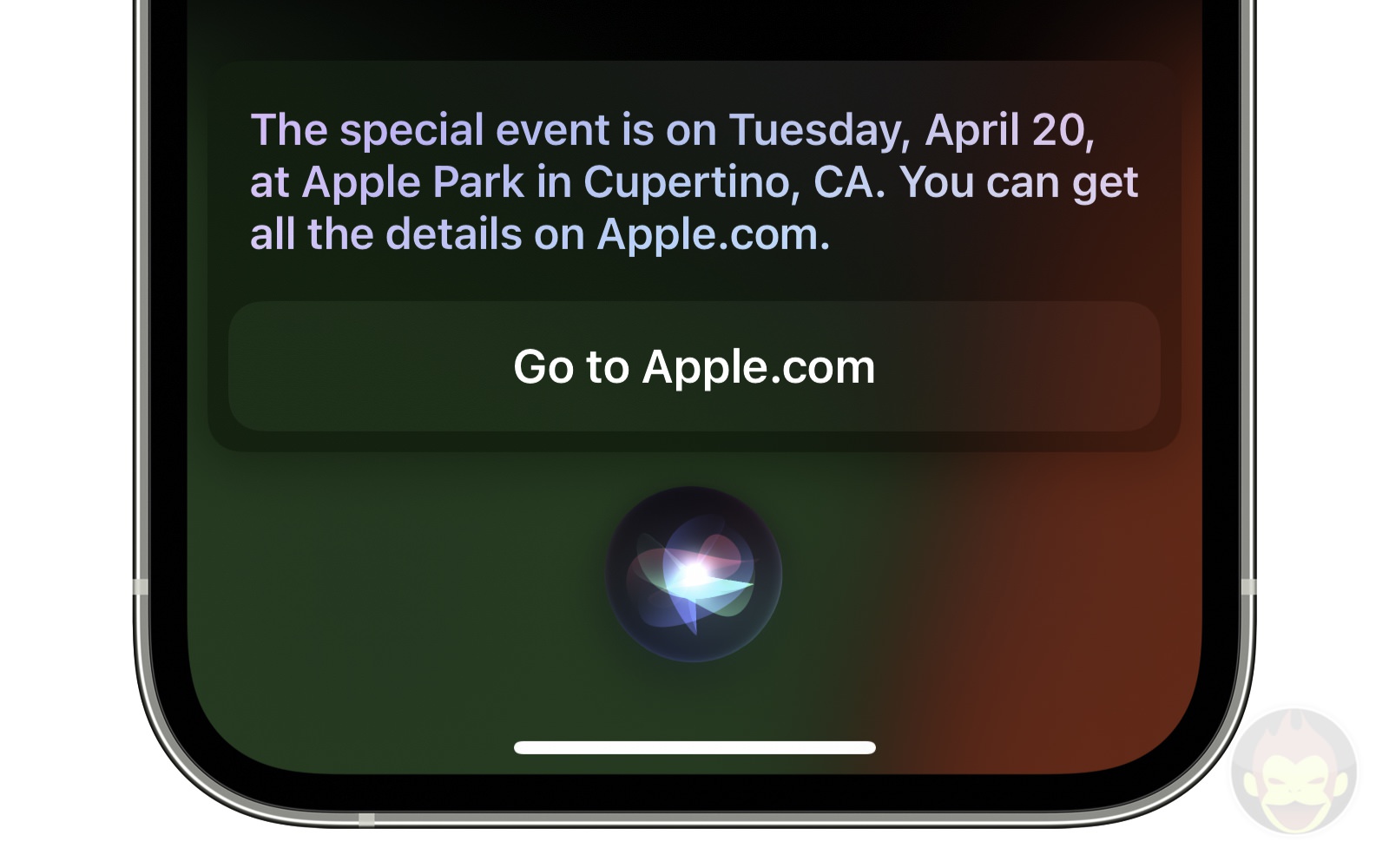 Apple Event is on April 20th