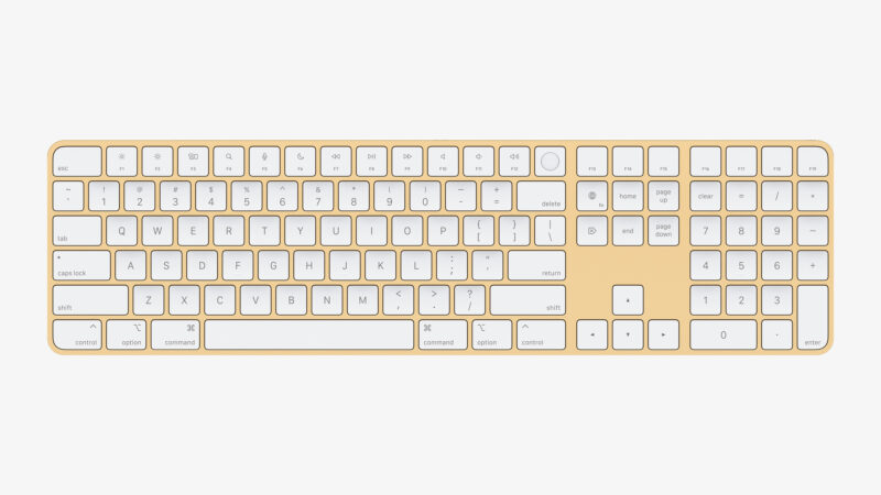 apple_new-imac-spring21_magic-keyboard-with-numeric-keypad-yellow_04202021