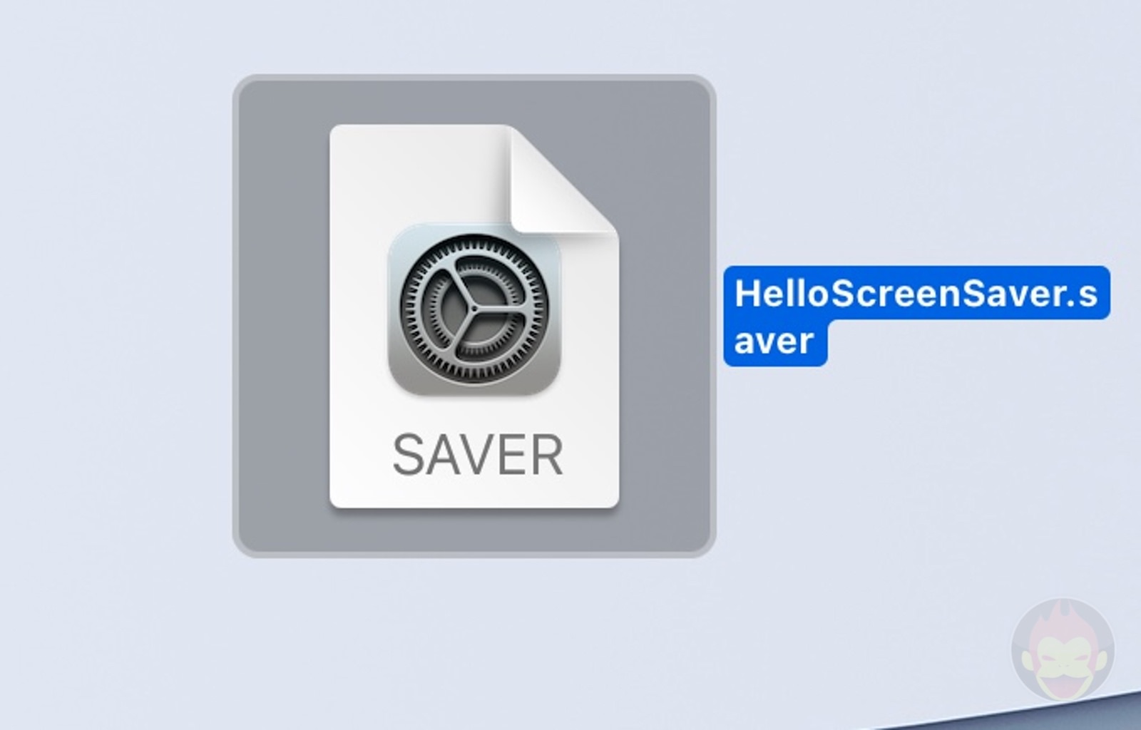 Hello Screensaver hidden in macOS 02