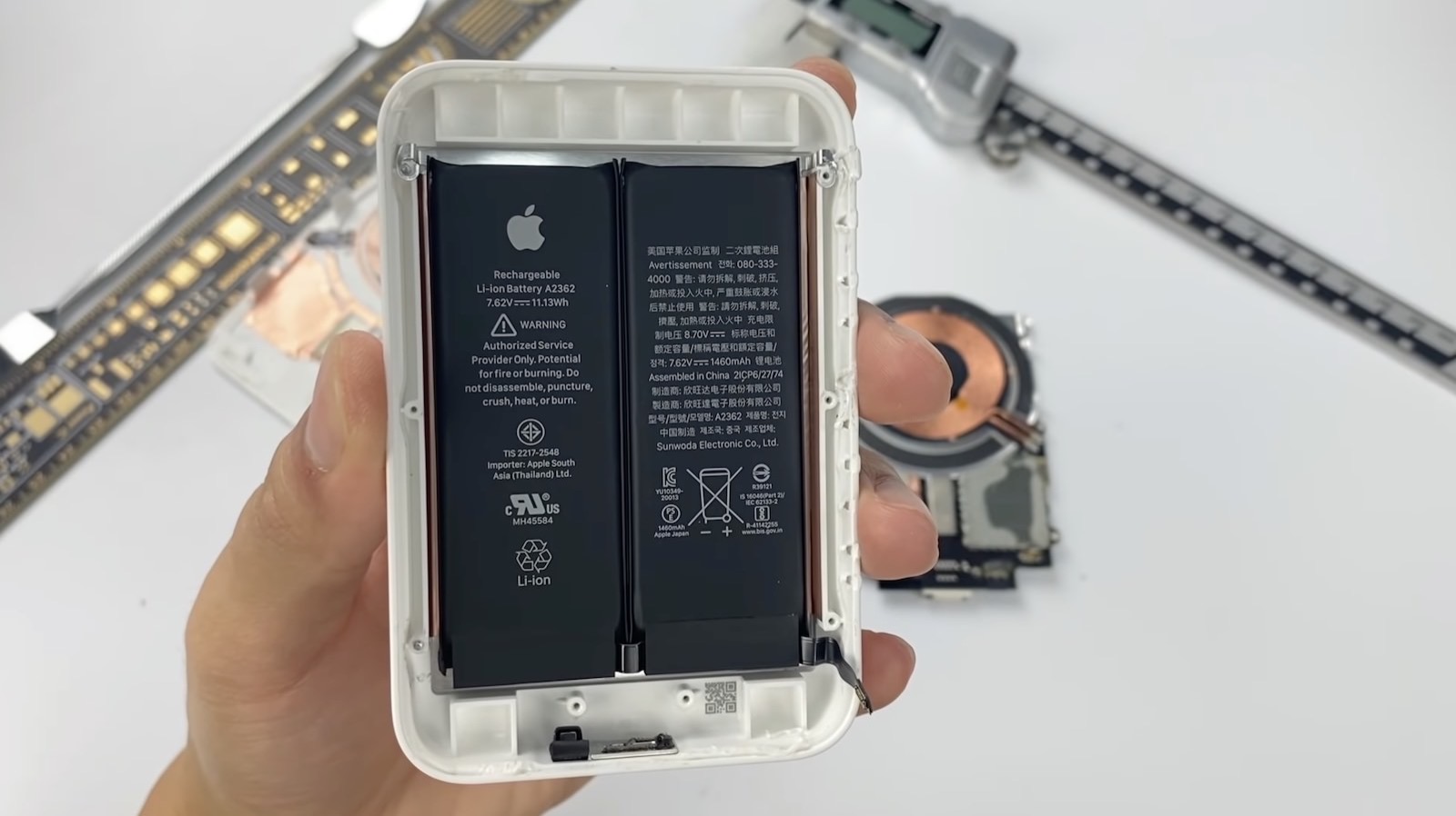 Apple MagSafe バッテリーパック MJWY3ZA/A - バッテリー/充電器