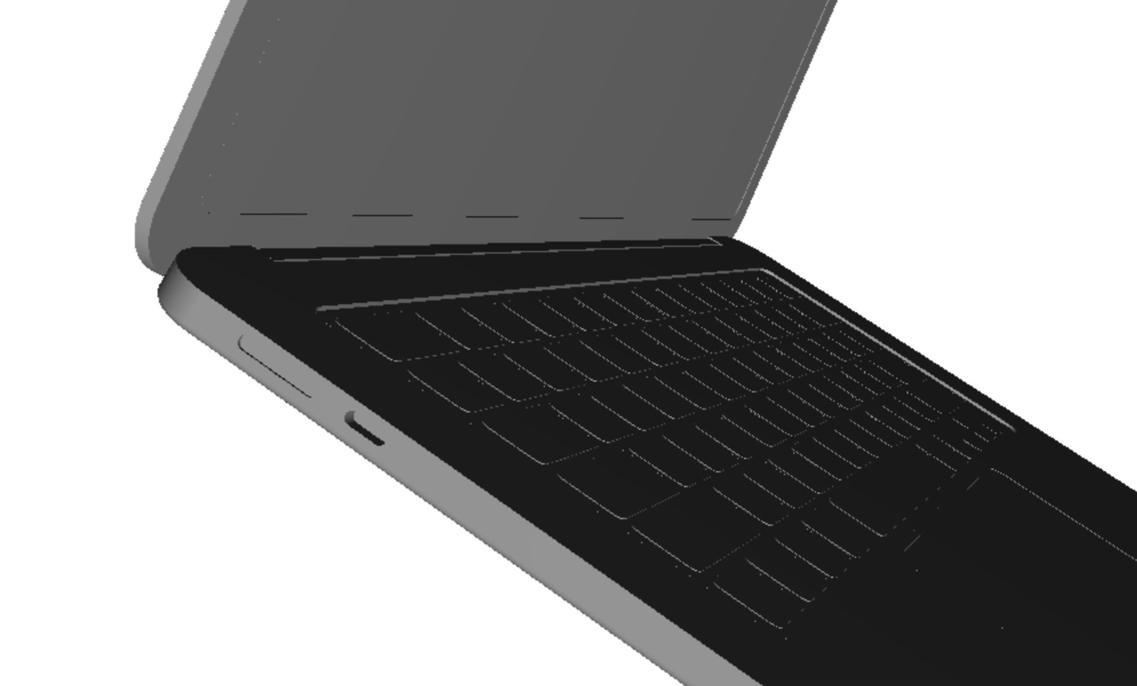 Leaked Renderings of MacBookAir 2022 03
