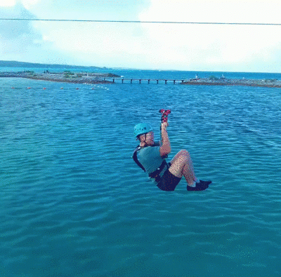 シェラトン沖縄のジップライン
