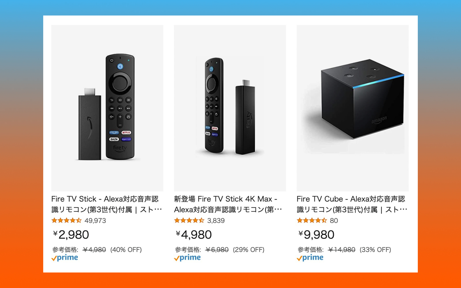 Amazon FireTV Stick Sale