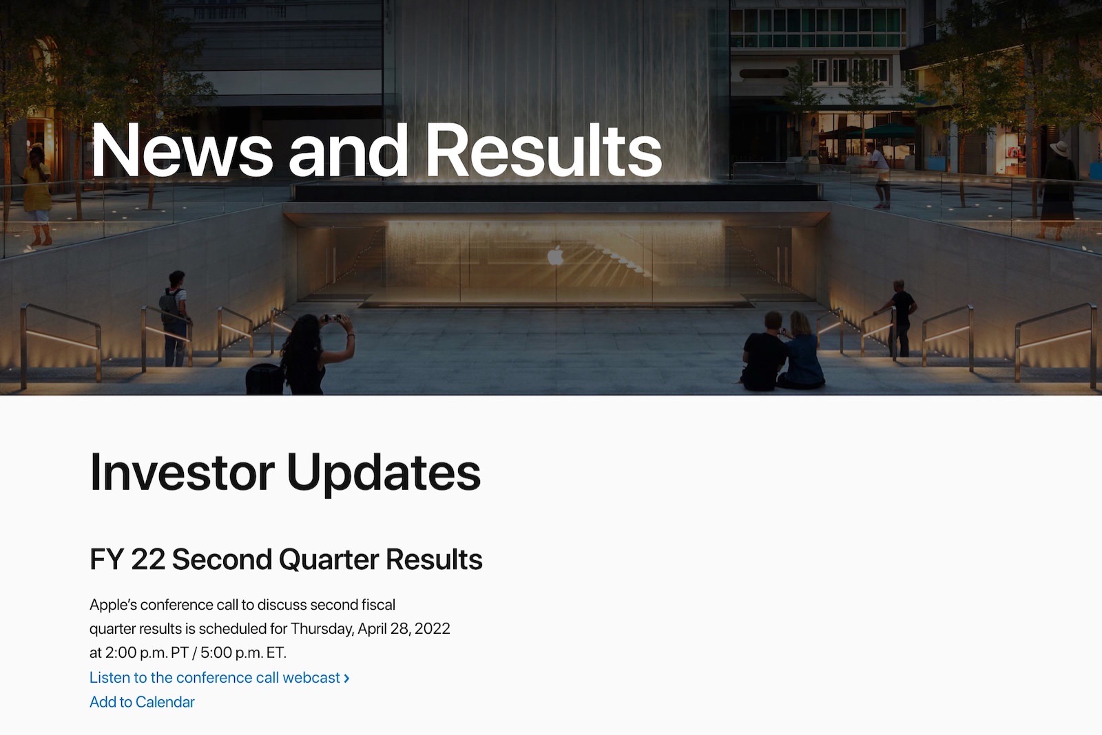 Apple financial results for 2022q2