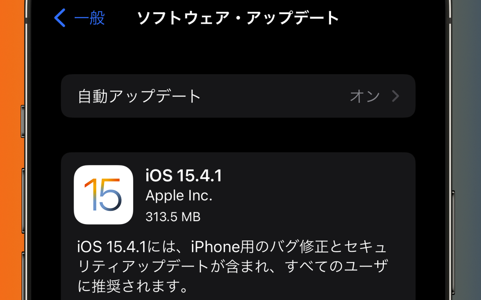 IOS15 4 1 update