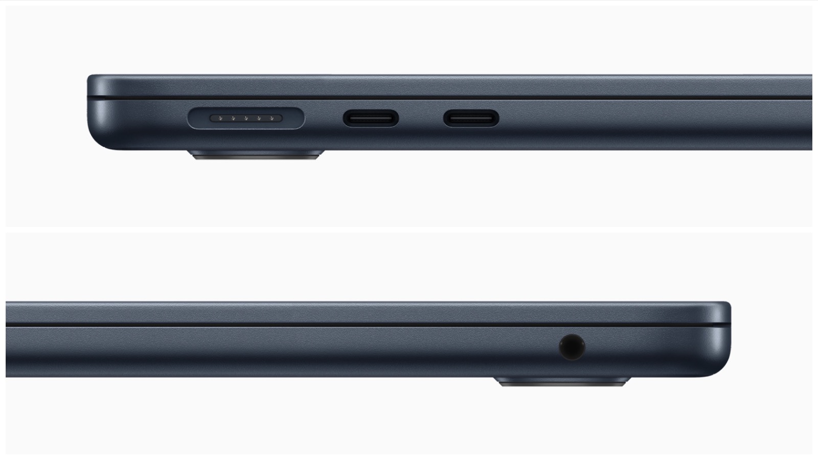 MacBookAir M2 side design