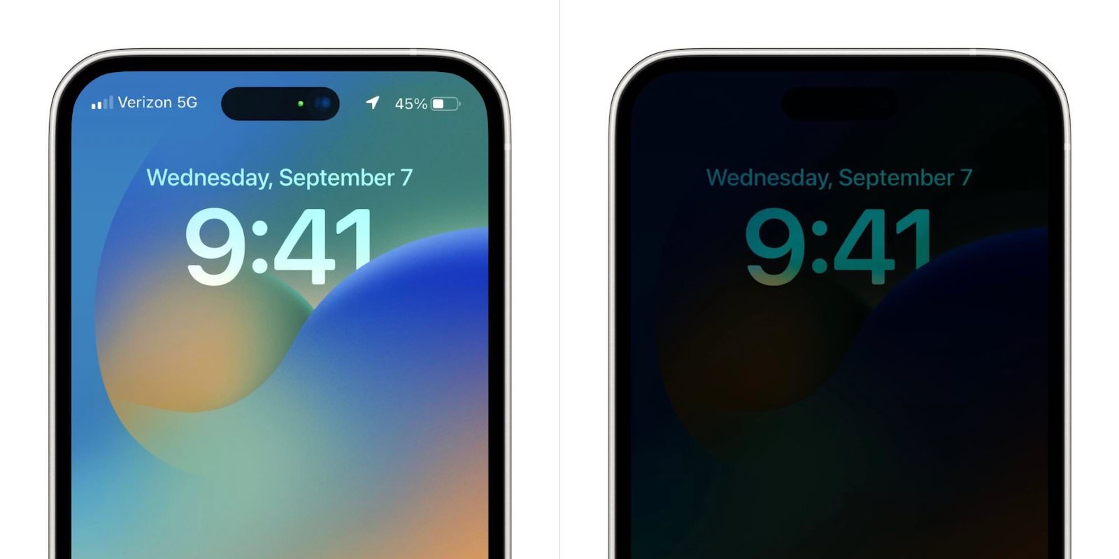 How the lockscreen will look on iphone14pro 2