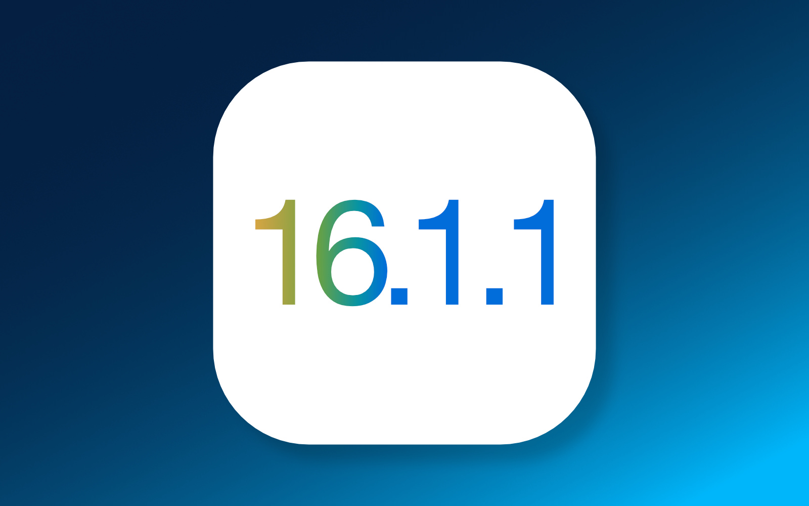 IOS16 1 1 software update