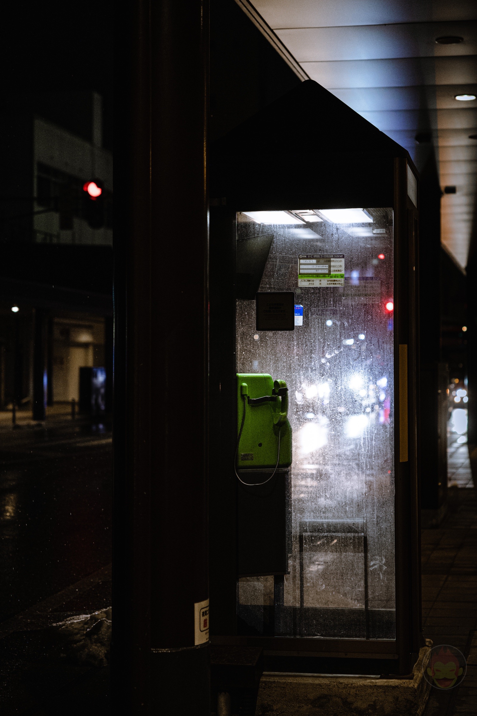 Aizu Wakamatsu night in the rain street photography 02