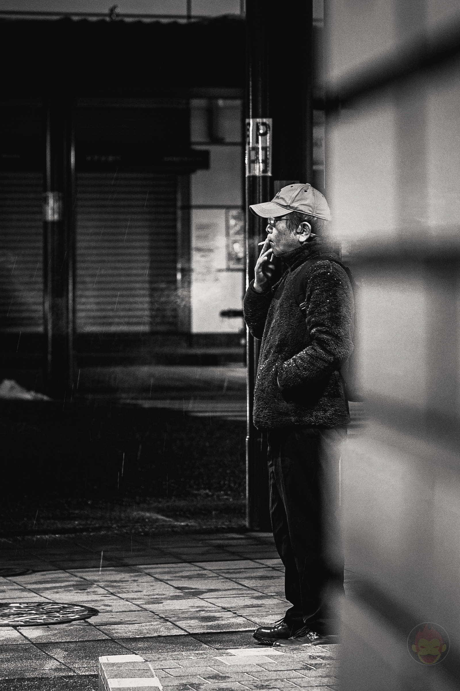 Aizu Wakamatsu night in the rain street photography 09