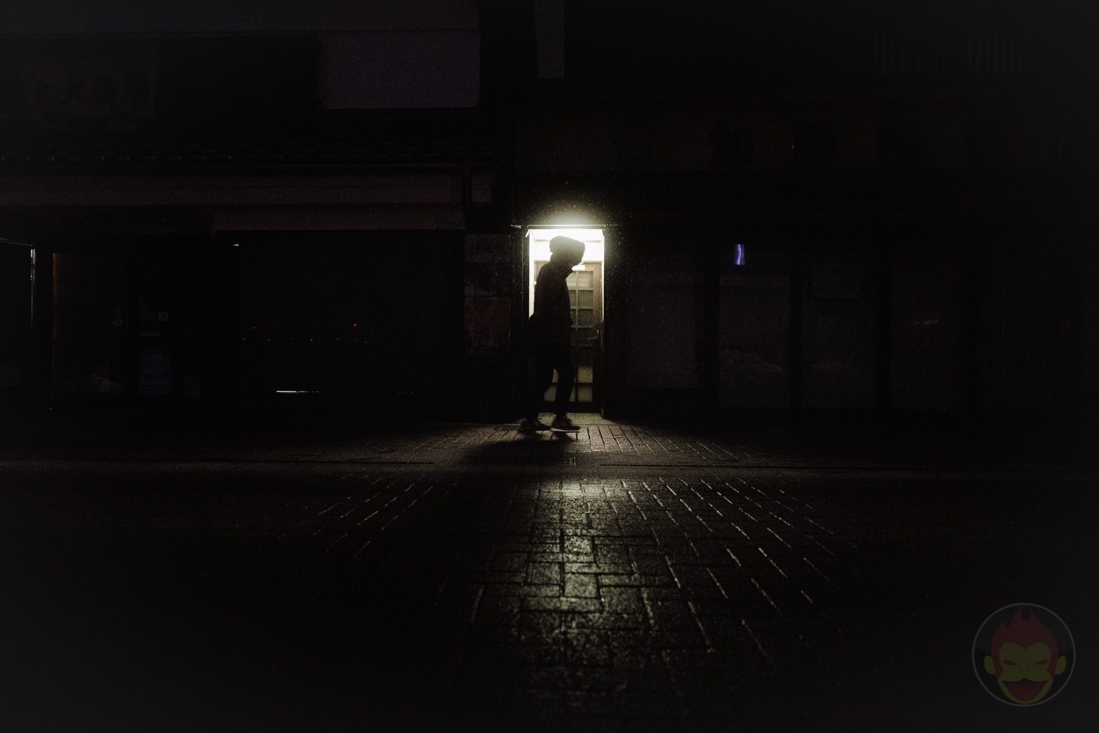 Aizu Wakamatsu night in the rain street photography 10