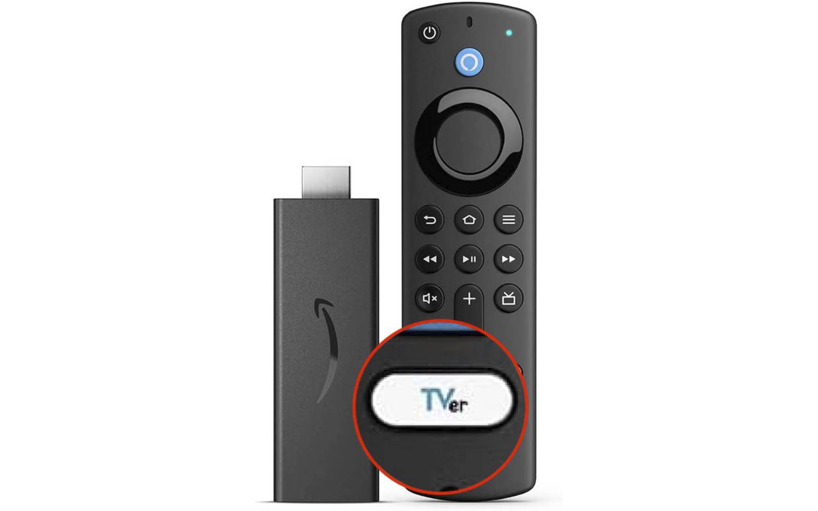Tver button now on fire tv sticks