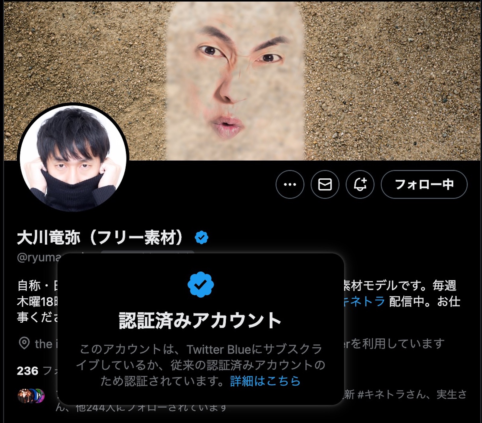 Ryumagazine twitter checkmark