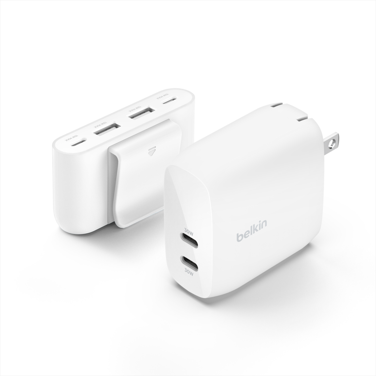 Belkin 4port power extender and 60w charger