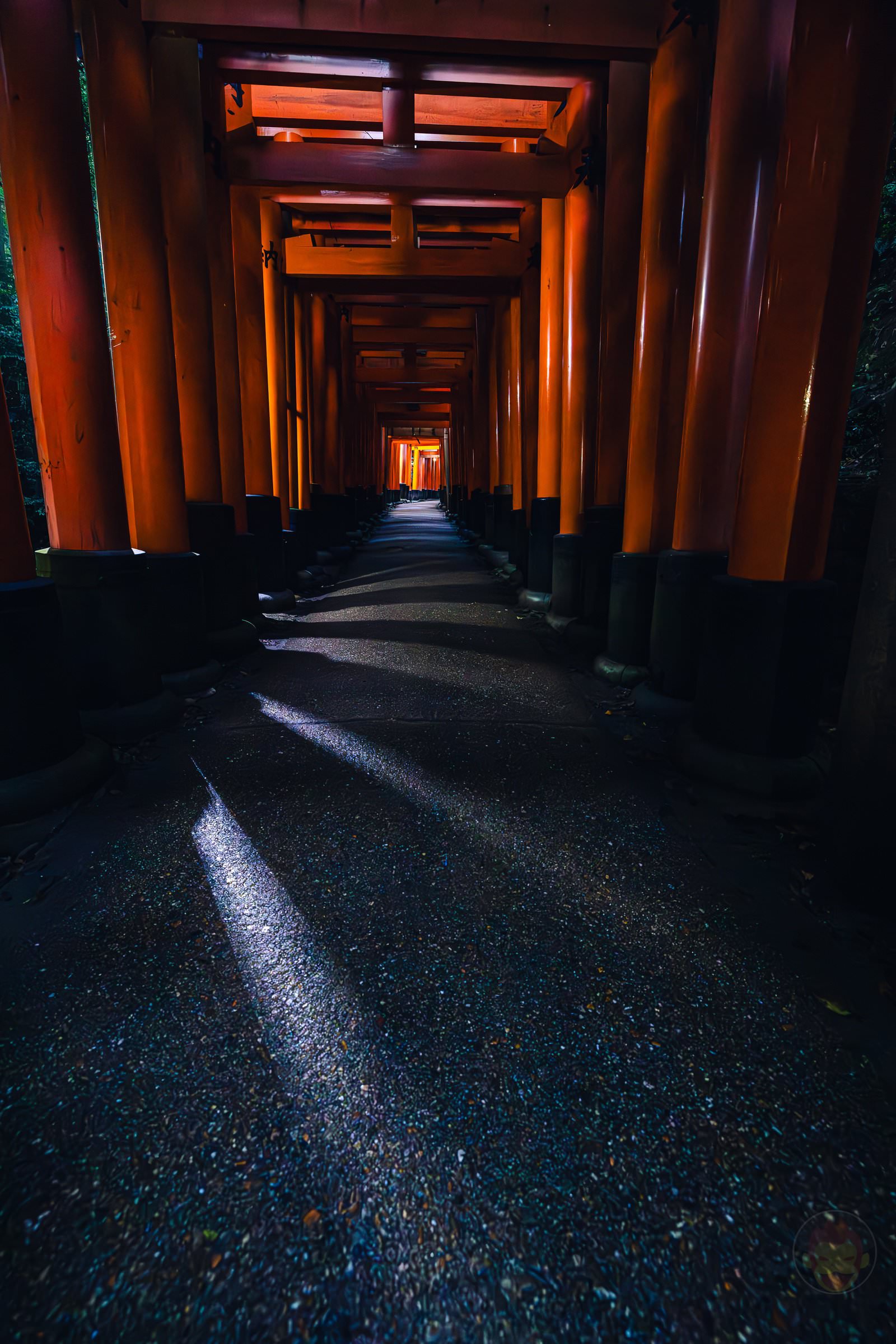 Kyoto Fushimi Inari at midnight 10