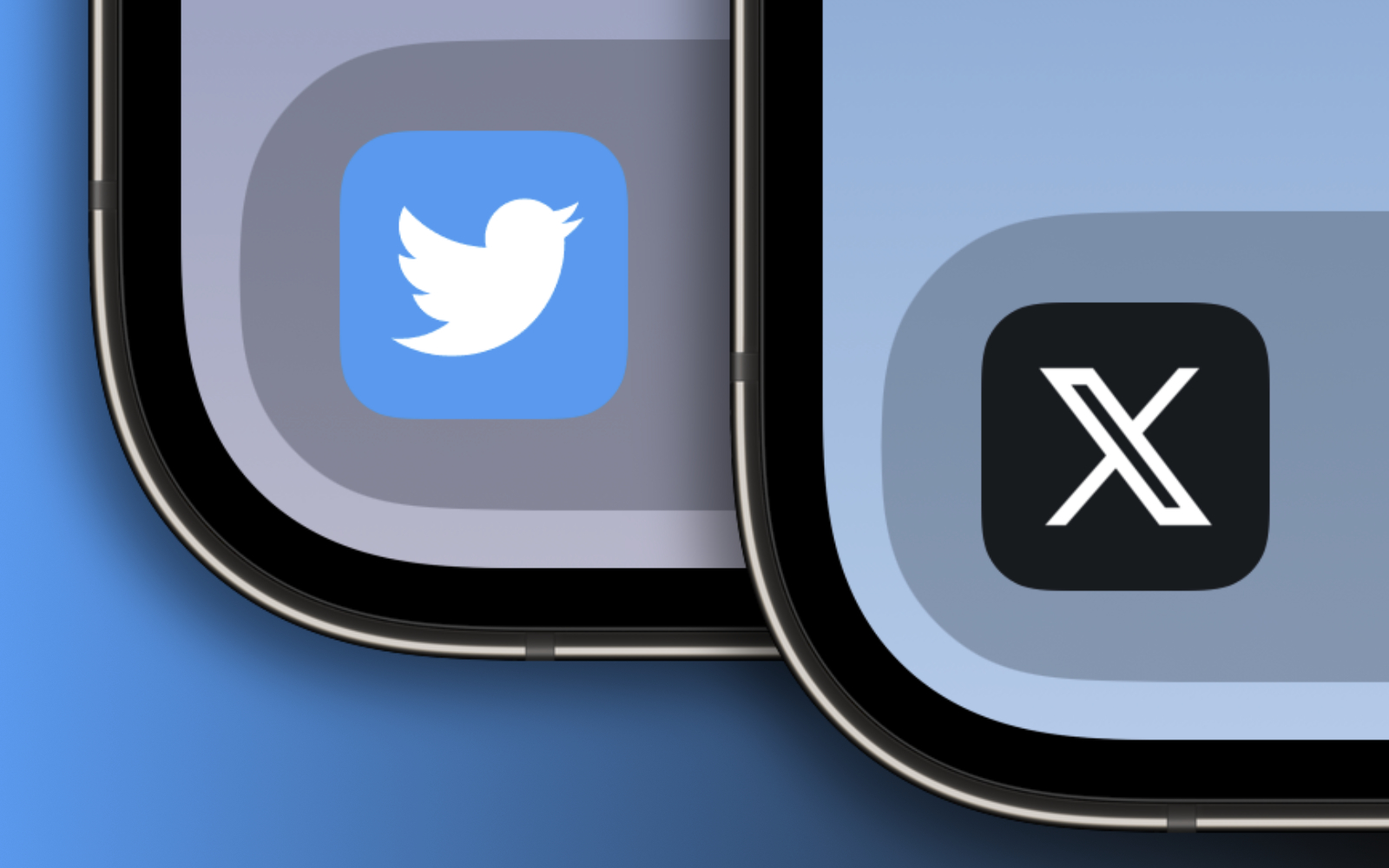 Twitter changes icons for ios