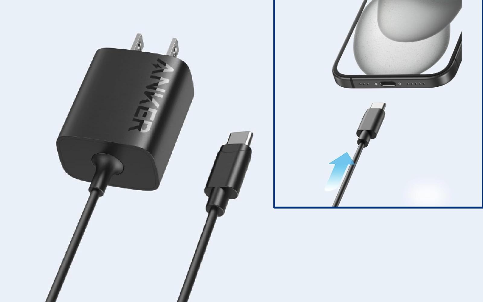Anker charger 12w built in