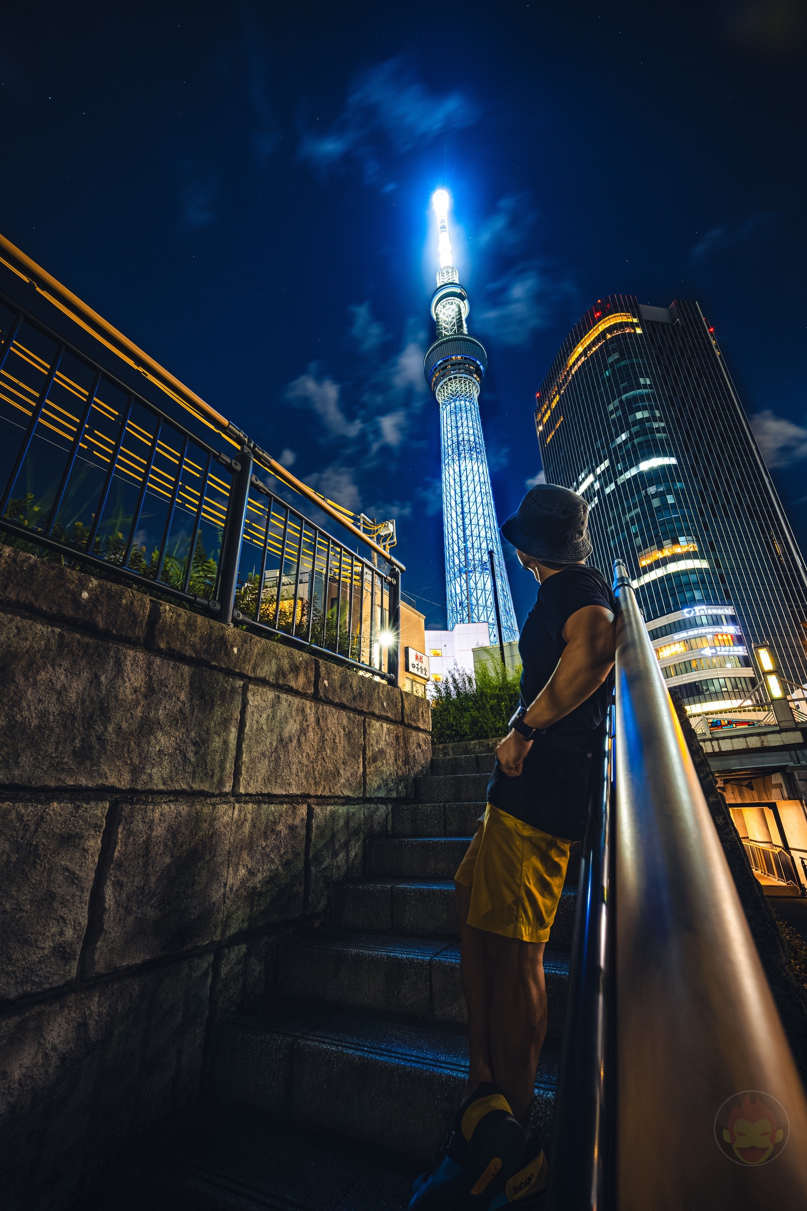 Photographing Tokyo Sky tree at night 20