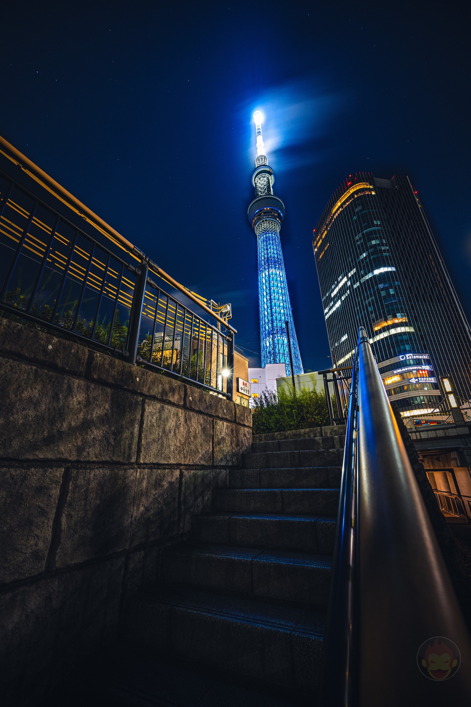 Photographing Tokyo Sky tree at night 24
