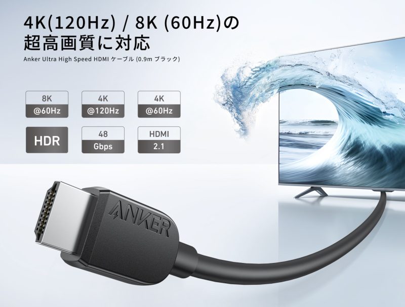Anker 8k 4k hdmi cable