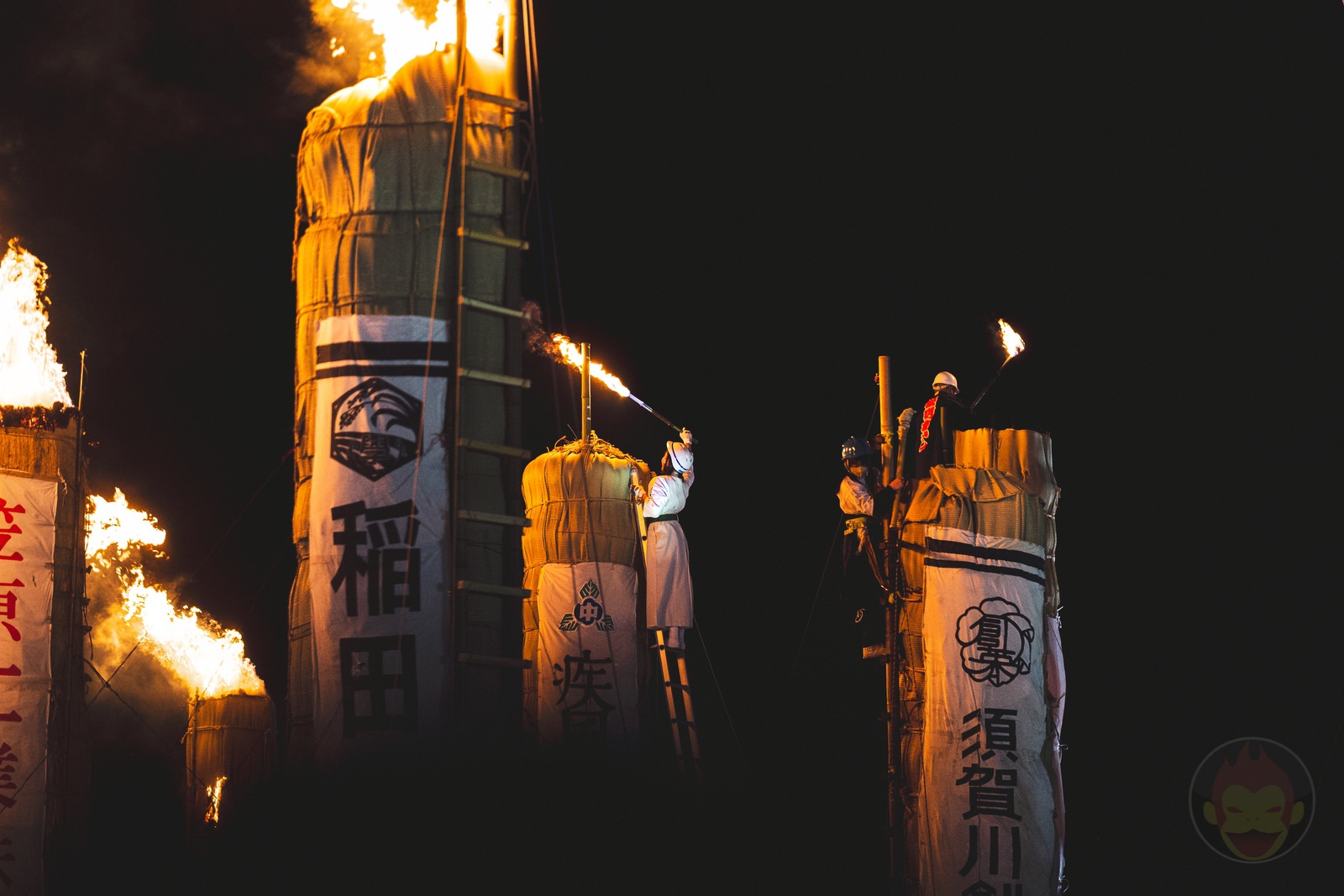 Fukushima Taimatsu Akashi Festival Photos 44
