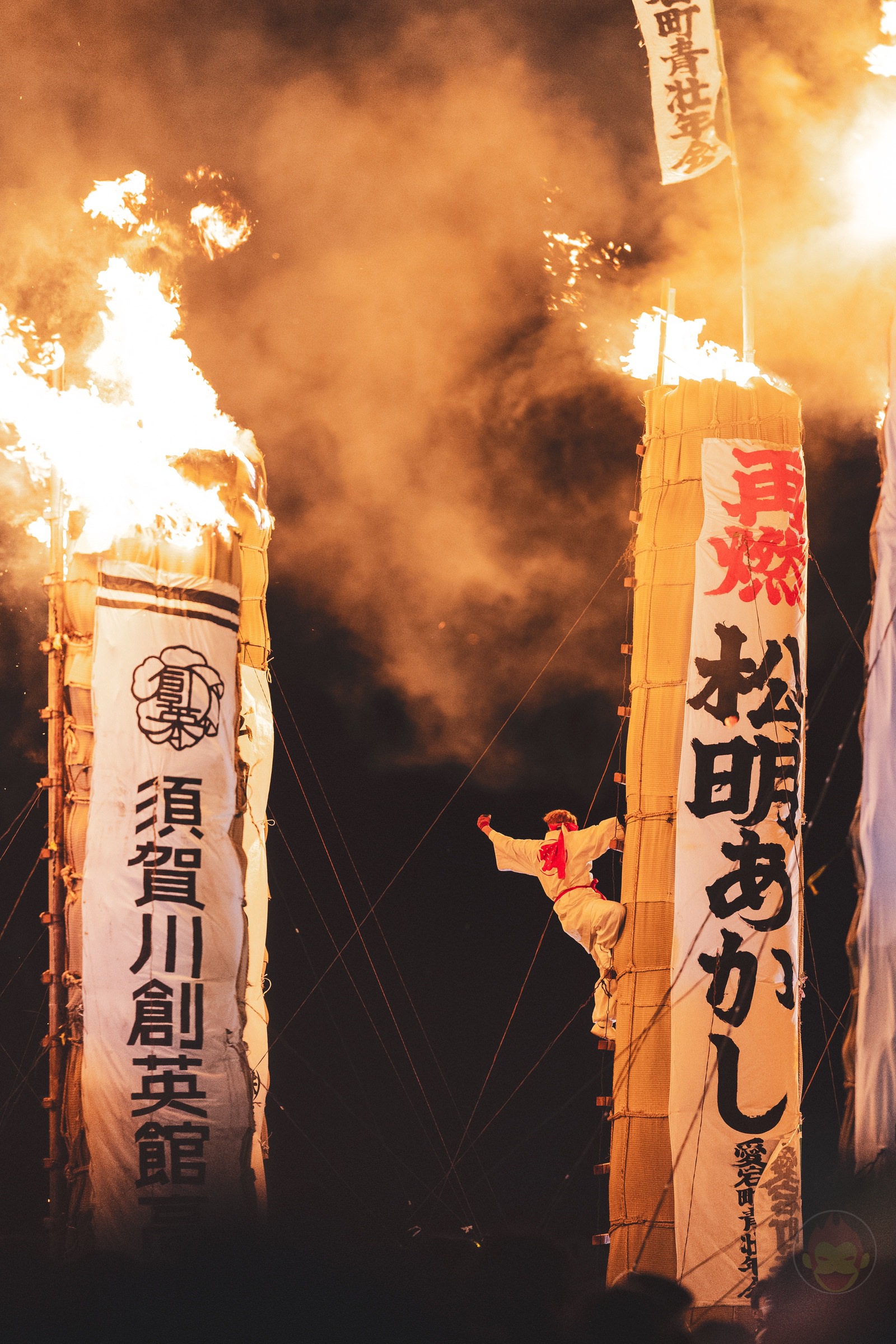 Fukushima Taimatsu Akashi Festival Photos 50