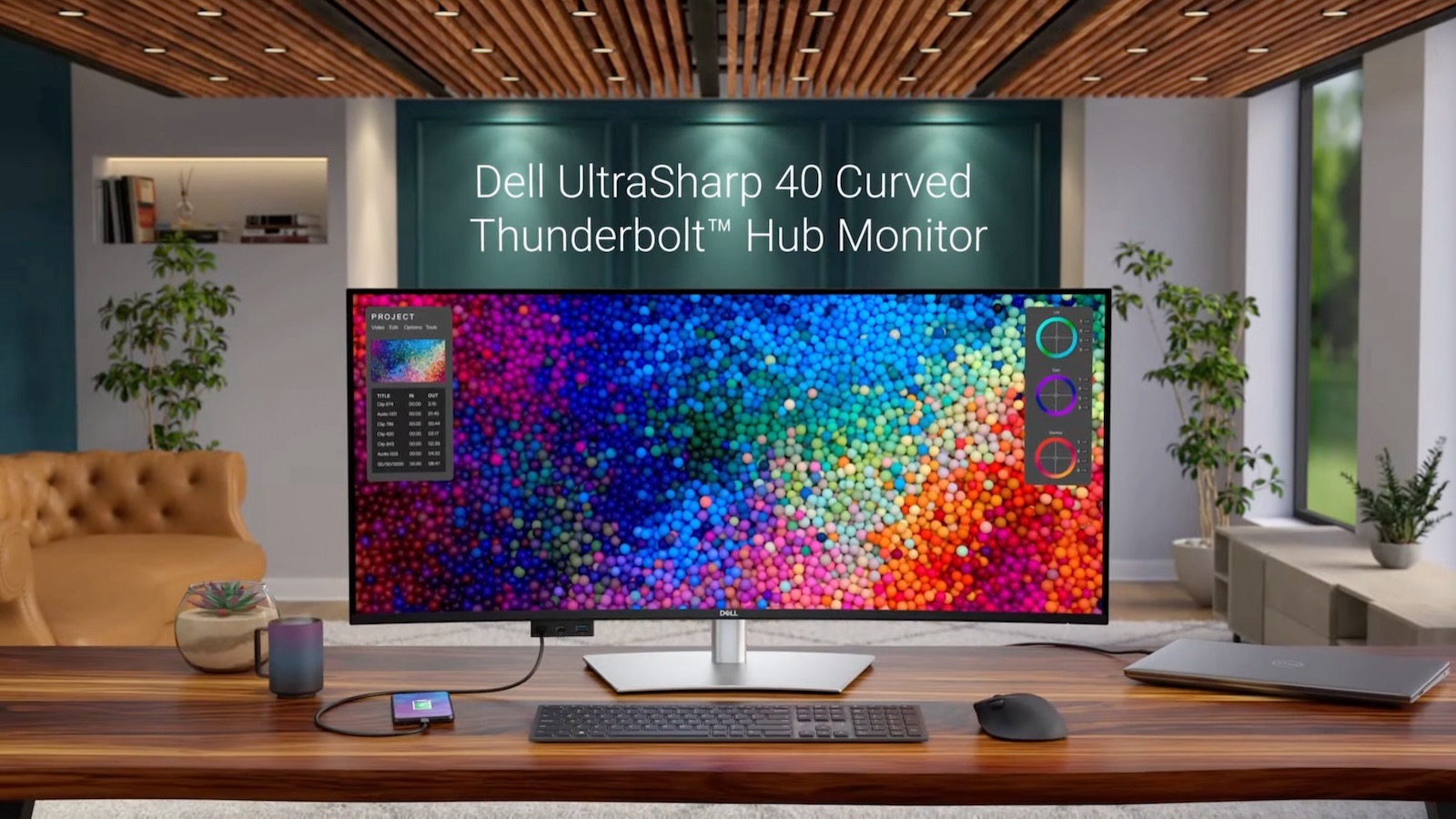 Dell Ulstrasharp 40 curved monitor 1